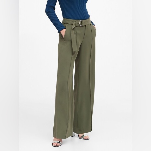 Banana Republic Pants - Banana Republic HIGH-RISE WIDE-LEG UTILITY PANT